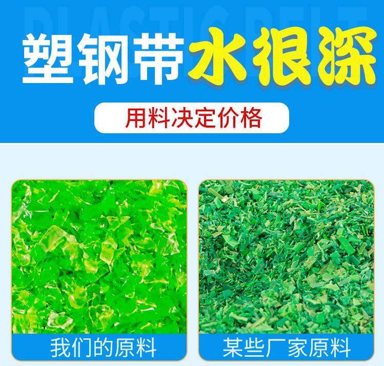 减少塑钢打包带中断的方法，有几种?